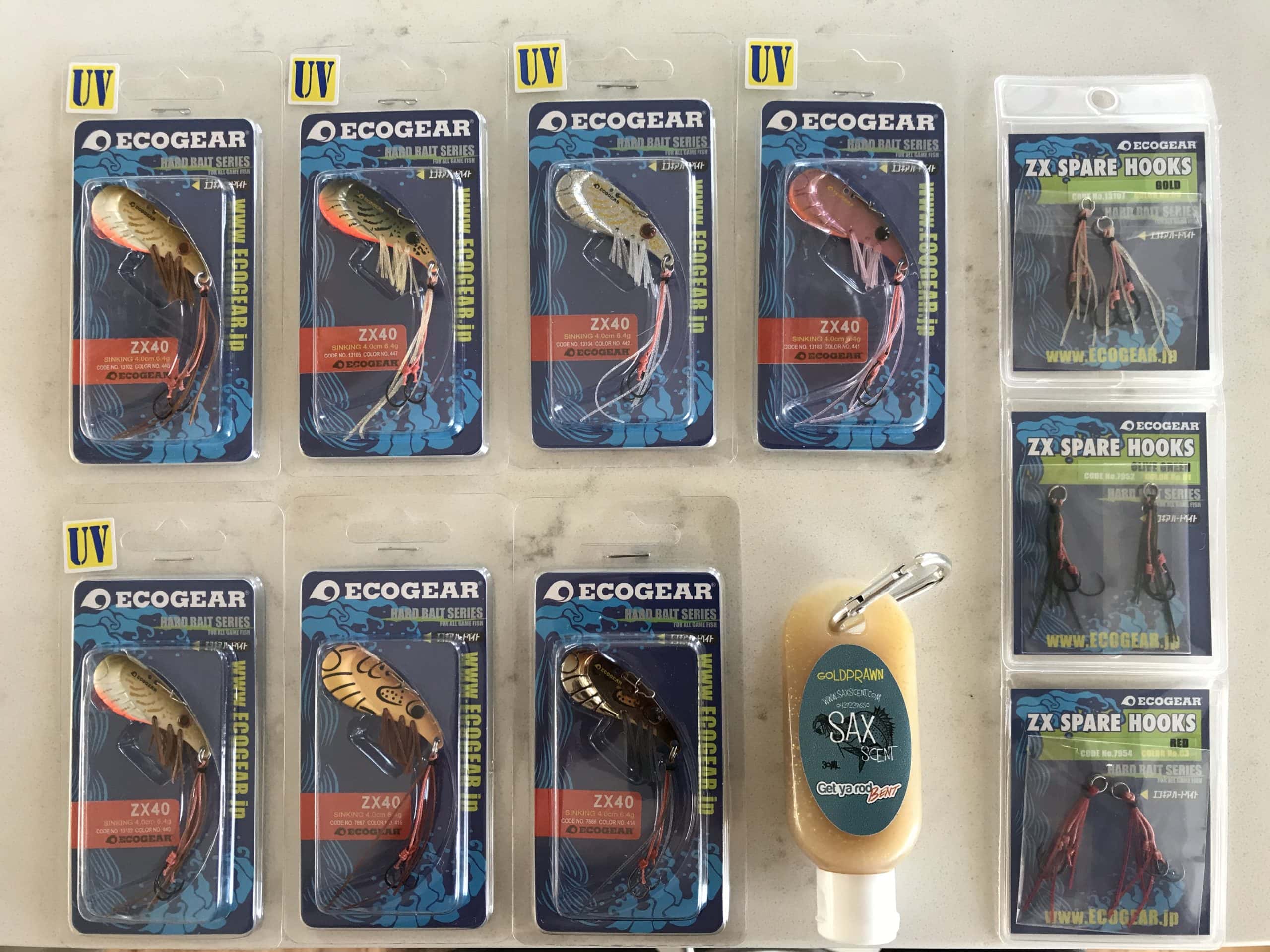 Ecogear ZX40 lures-The complete guide to catching heaps of estuary